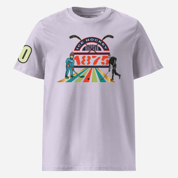 Athlegend Retro Puck Unisex Organic Cotton T-Shirt