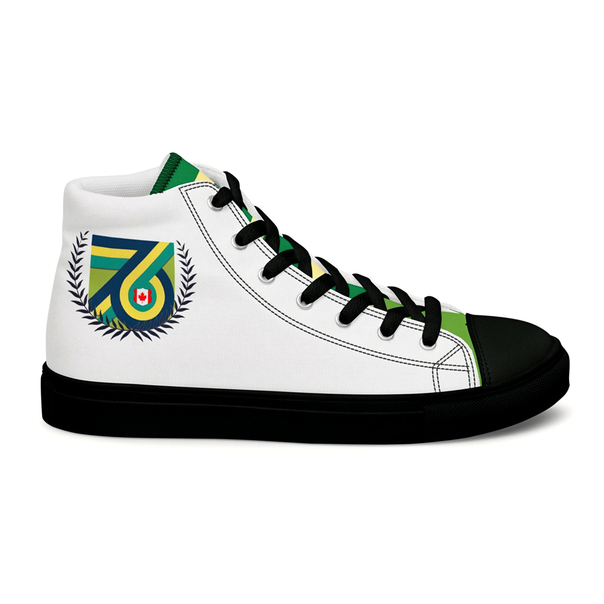 Athlegend 76 Throwback Retro Men’s high top canvas shoe