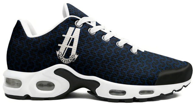 Athlegend Signature #1 Vintage Unisex Mesh Tech Eco-Flex Sneakers (Navy)