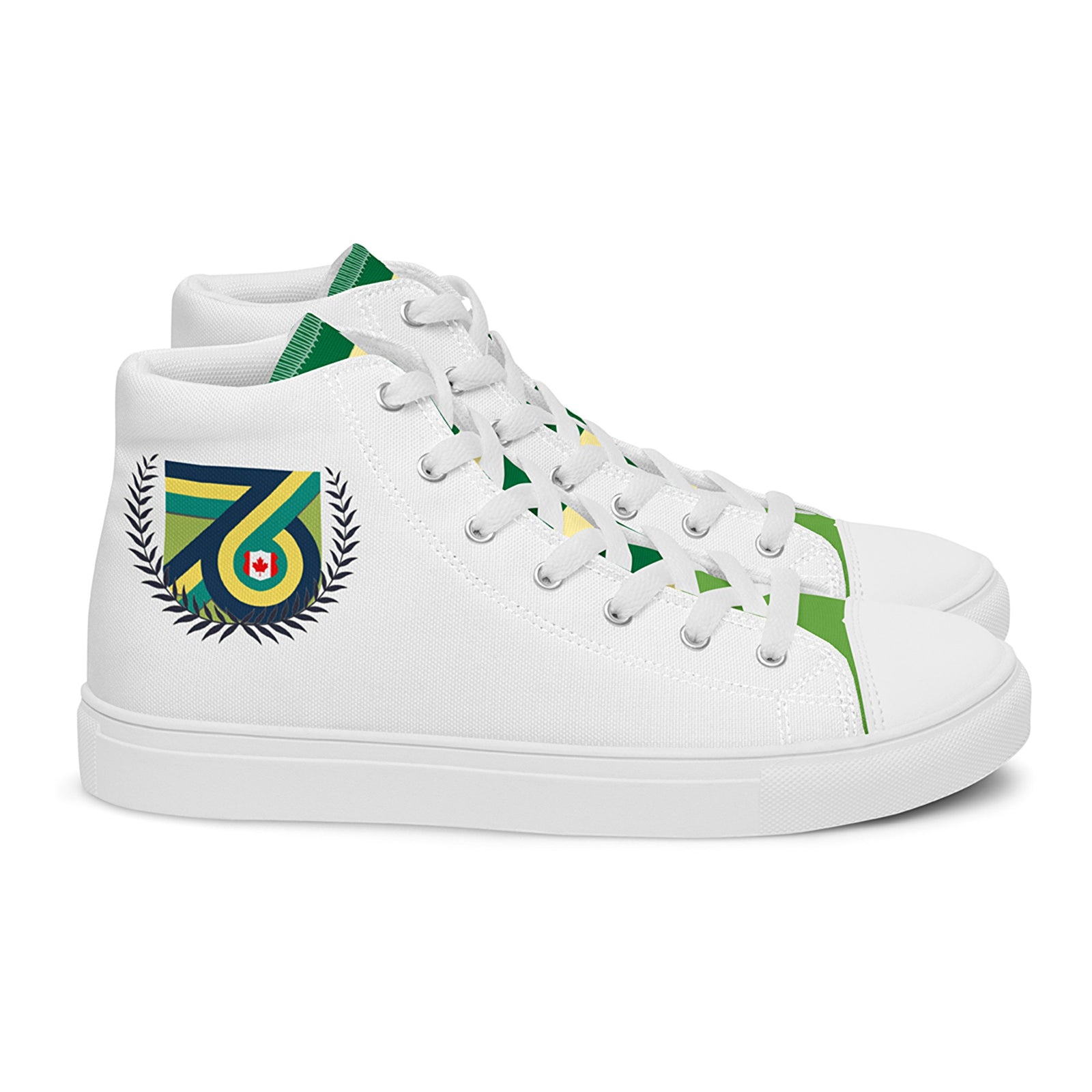 Athlegend 76 Throwback Retro Men’s high top canvas shoe