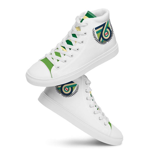 Athlegend 77 Throwback Retro Men’s high top canvas shoes