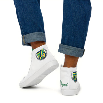 Athlegend 76 Throwback Retro Men’s high top canvas shoe