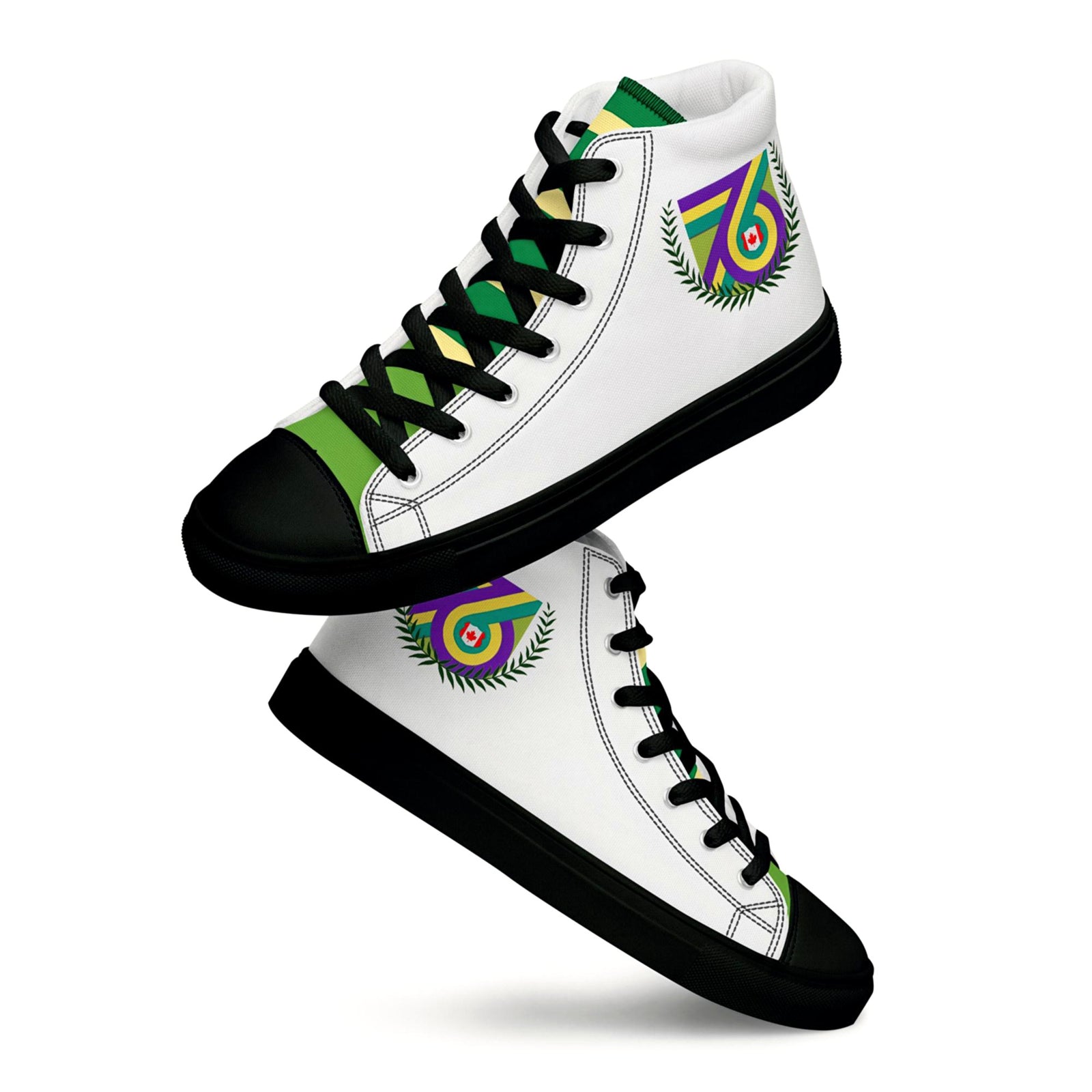 Athlegend 76 Throwback Retro Womens high top canvas shoe