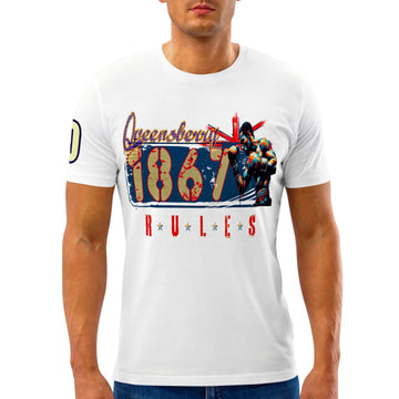 Athlegend Queensberry Rules retro Unisex Organic Cotton T-Shirt