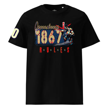 Athlegend Queensberry Rules retro Unisex Organic Cotton T-Shirt