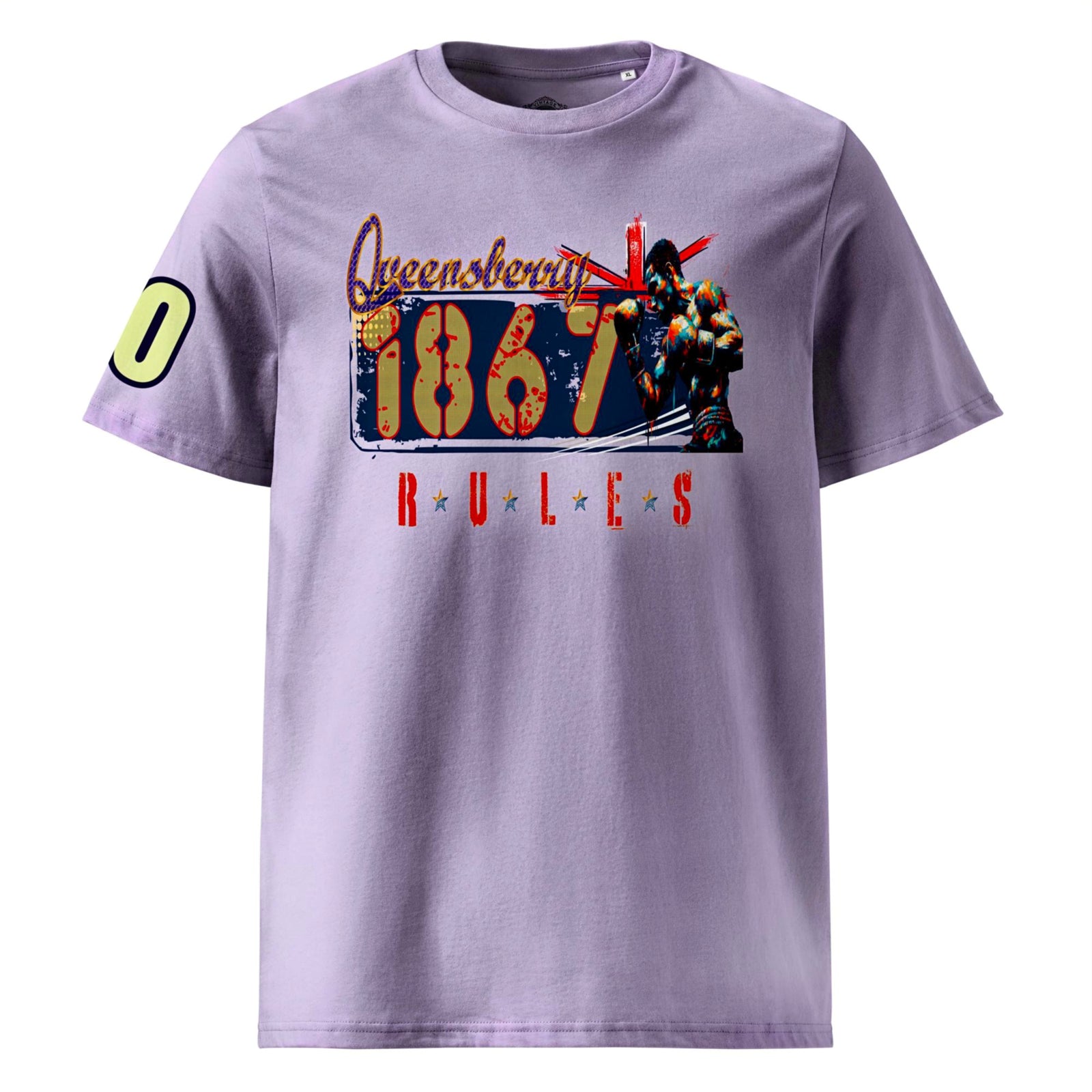 Athlegend Queensberry Rules retro Unisex Organic Cotton T-Shirt