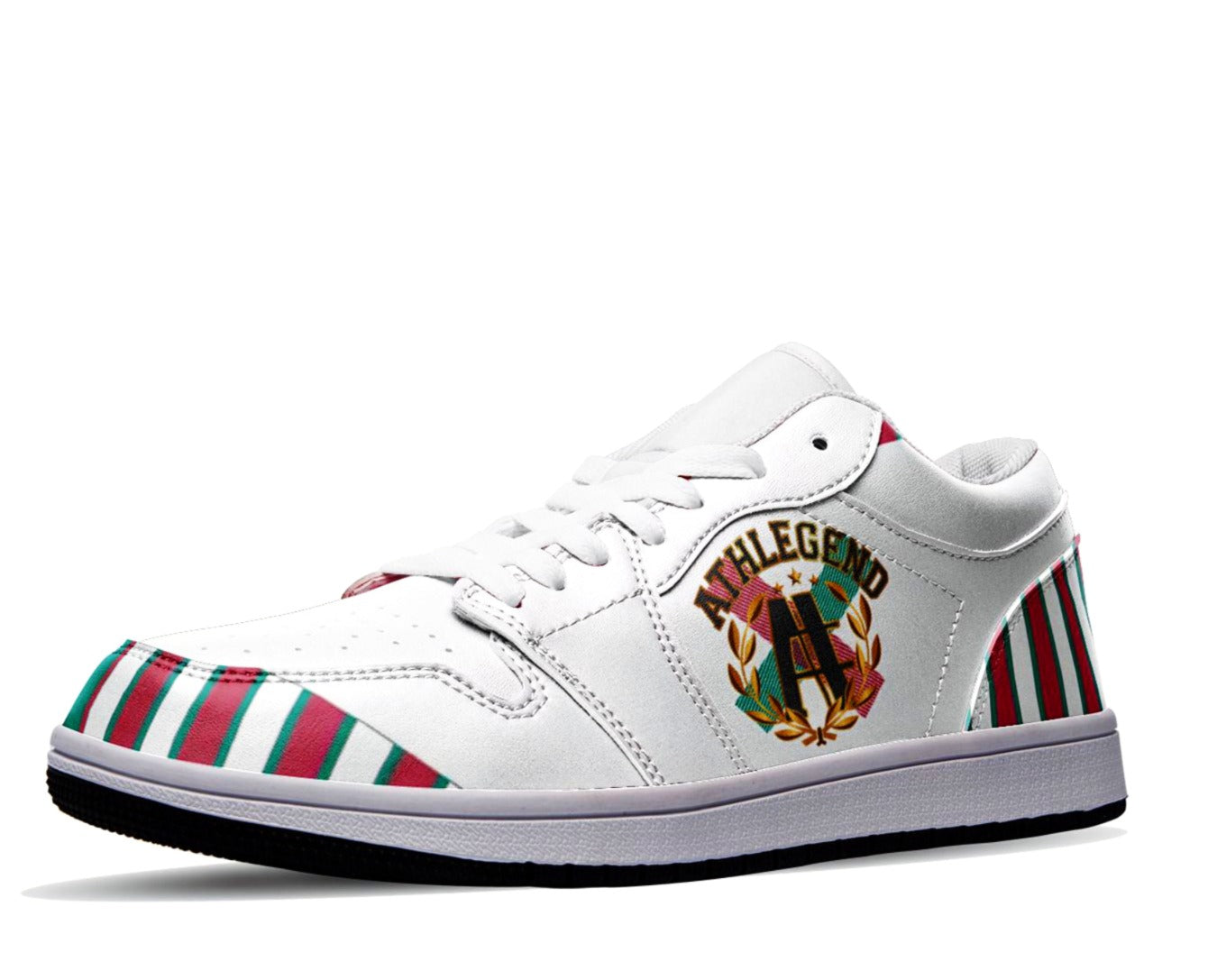 Athlegend Vintage Streak Ladies Low Top Leather Sneakers