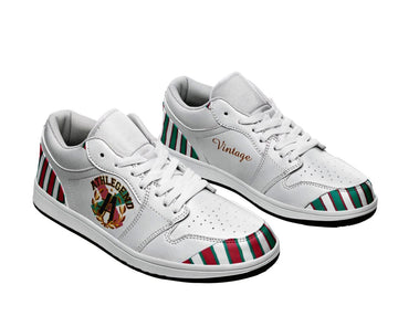 Athlegend Vintage Streak Ladies Low Top Leather Sneakers