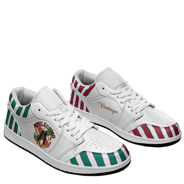 Athlegend Vintage Streak Ladies Low Top Leather Sneakers