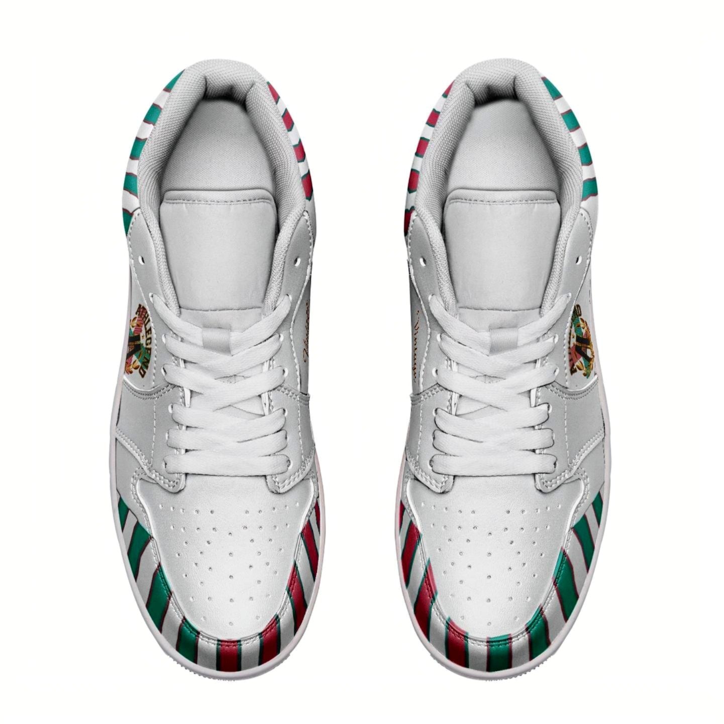 Athlegend Vintage Streak Ladies Low Top Leather Sneakers