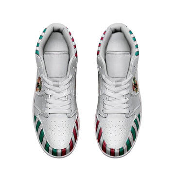 Athlegend Vintage Streak Ladies Low Top Leather Sneakers