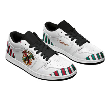 Athlegend Vintage Streak Ladies Low Top Leather Sneakers