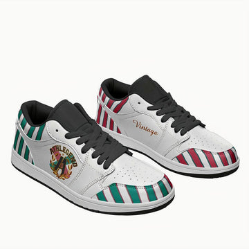 Athlegend Vintage Streak Ladies Low Top Leather Sneakers