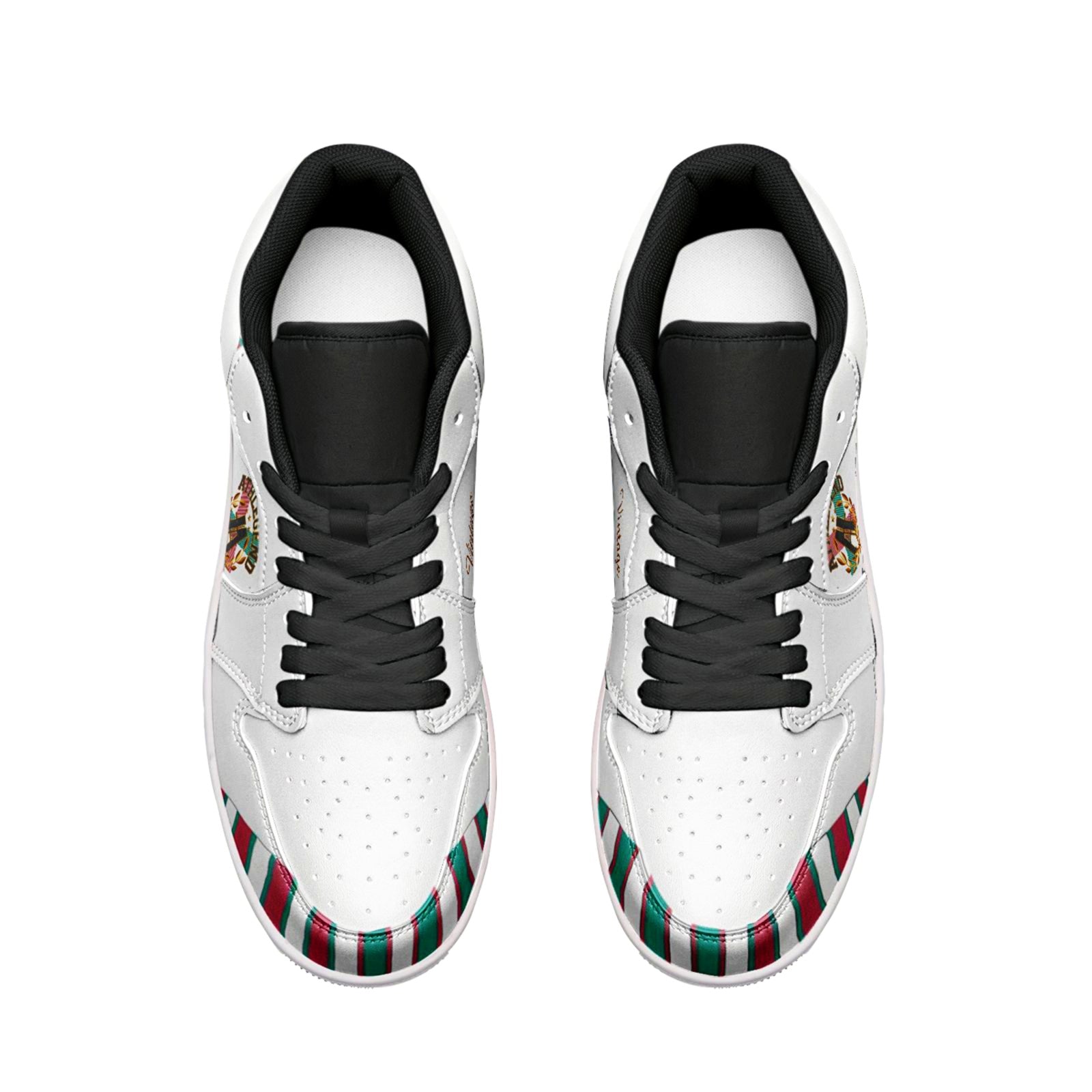 Athlegend Vintage Streak Ladies Low Top Leather Sneakers