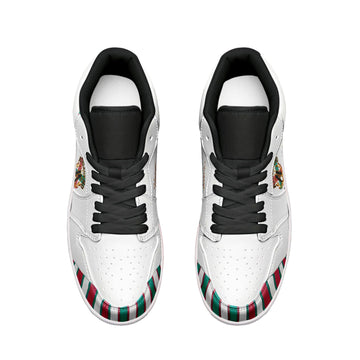 Athlegend Vintage Streak Ladies Low Top Leather Sneakers
