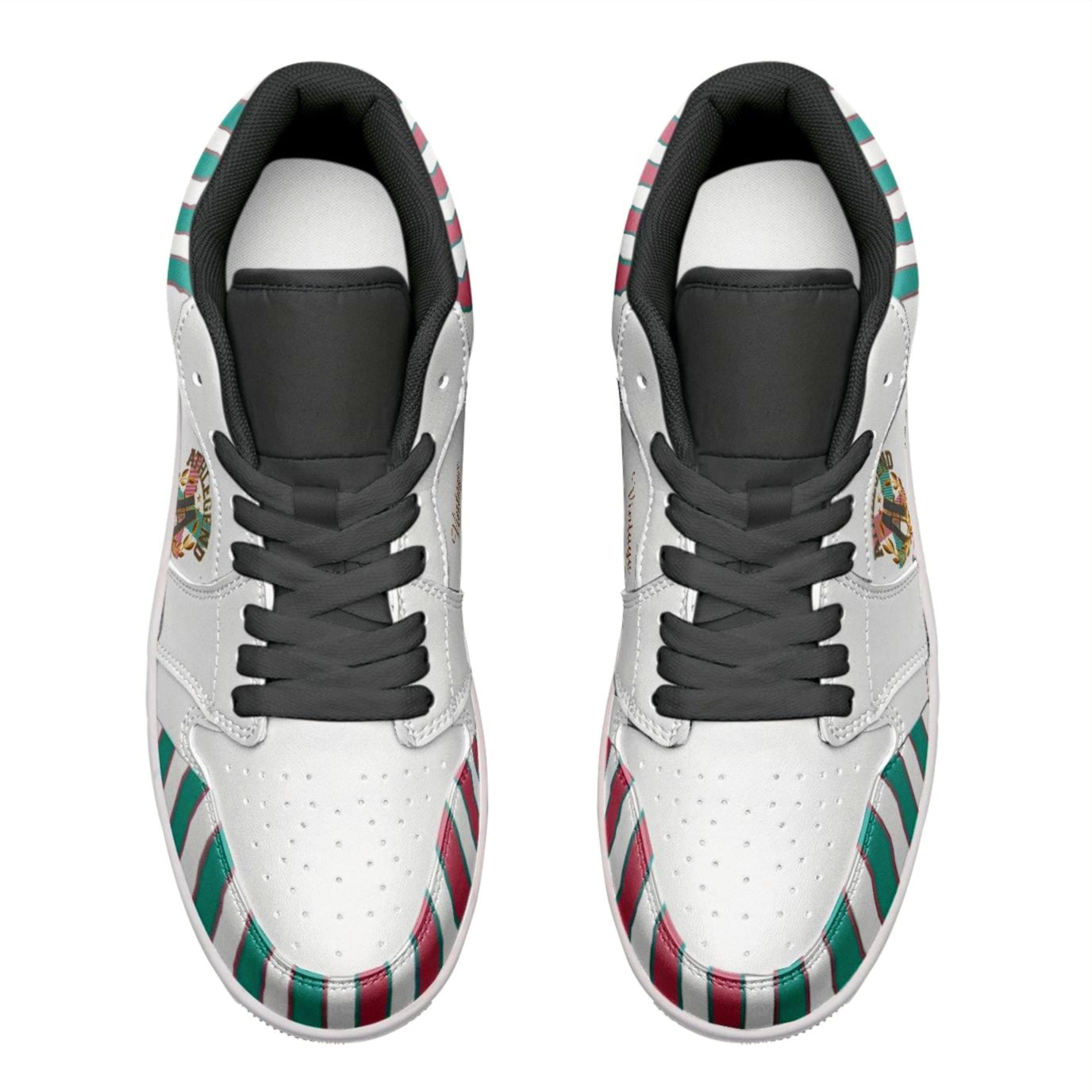 Athlegend Vintage Streak Ladies Low Top Leather Sneakers