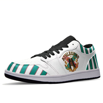 Athlegend Vintage Streak Ladies Low Top Leather Sneakers