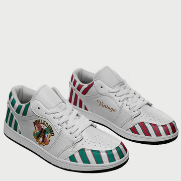 Athlegend Vintage Streak Ladies Low Top Leather Sneakers