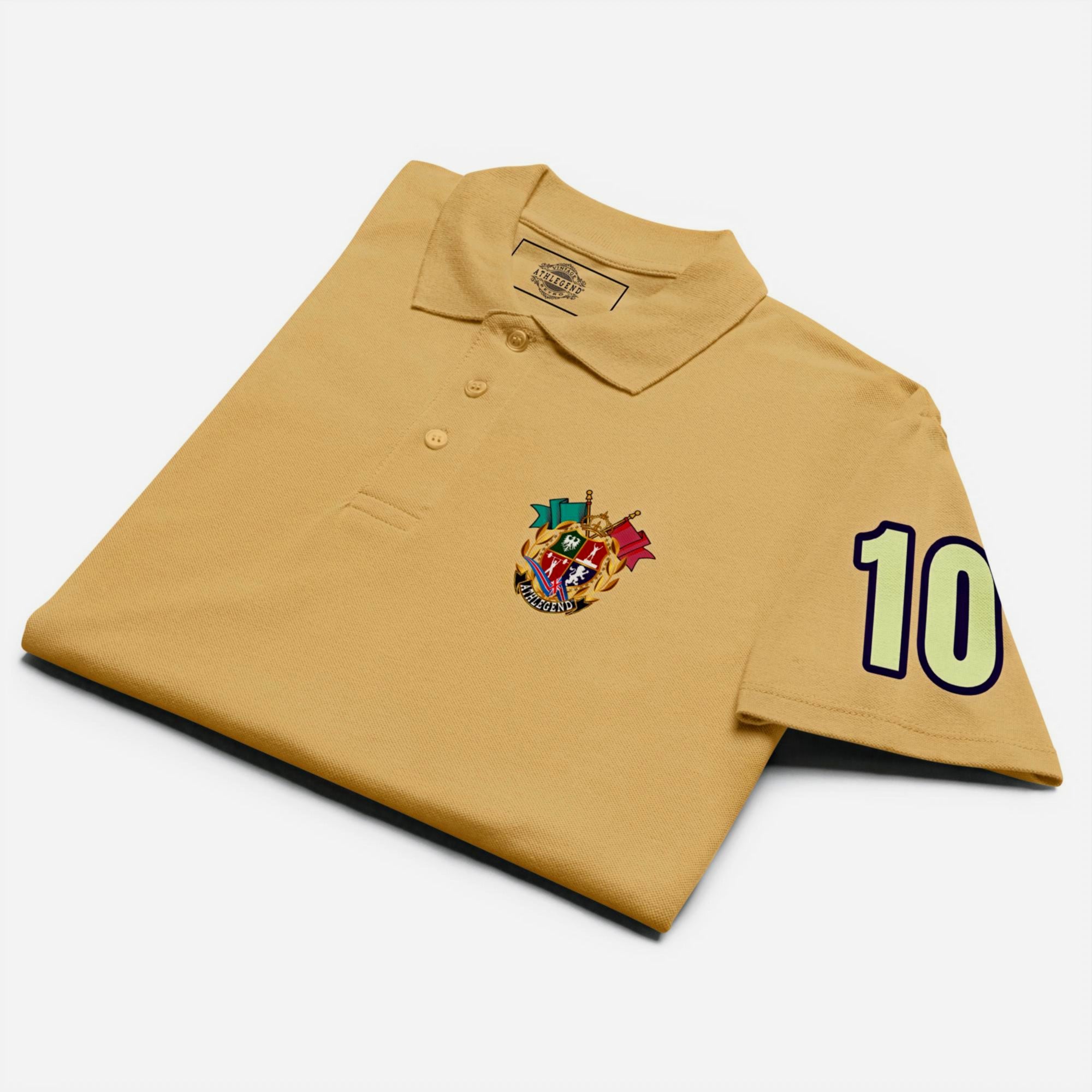 Athlegend Classic Signature Ladies Premium Luxury Crest pique polo shirt