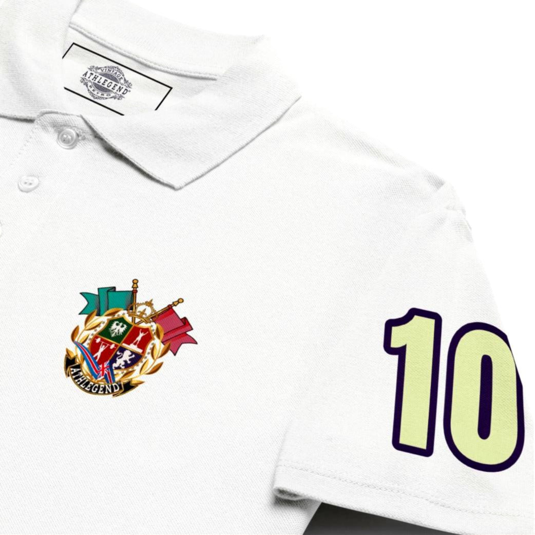 Athlegend Classic Signature Ladies Premium Luxury Crest pique polo shirt