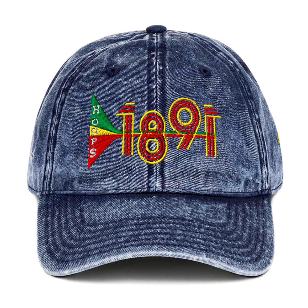 Athlegend Retro Hoops Vintage Cotton Twill Cap