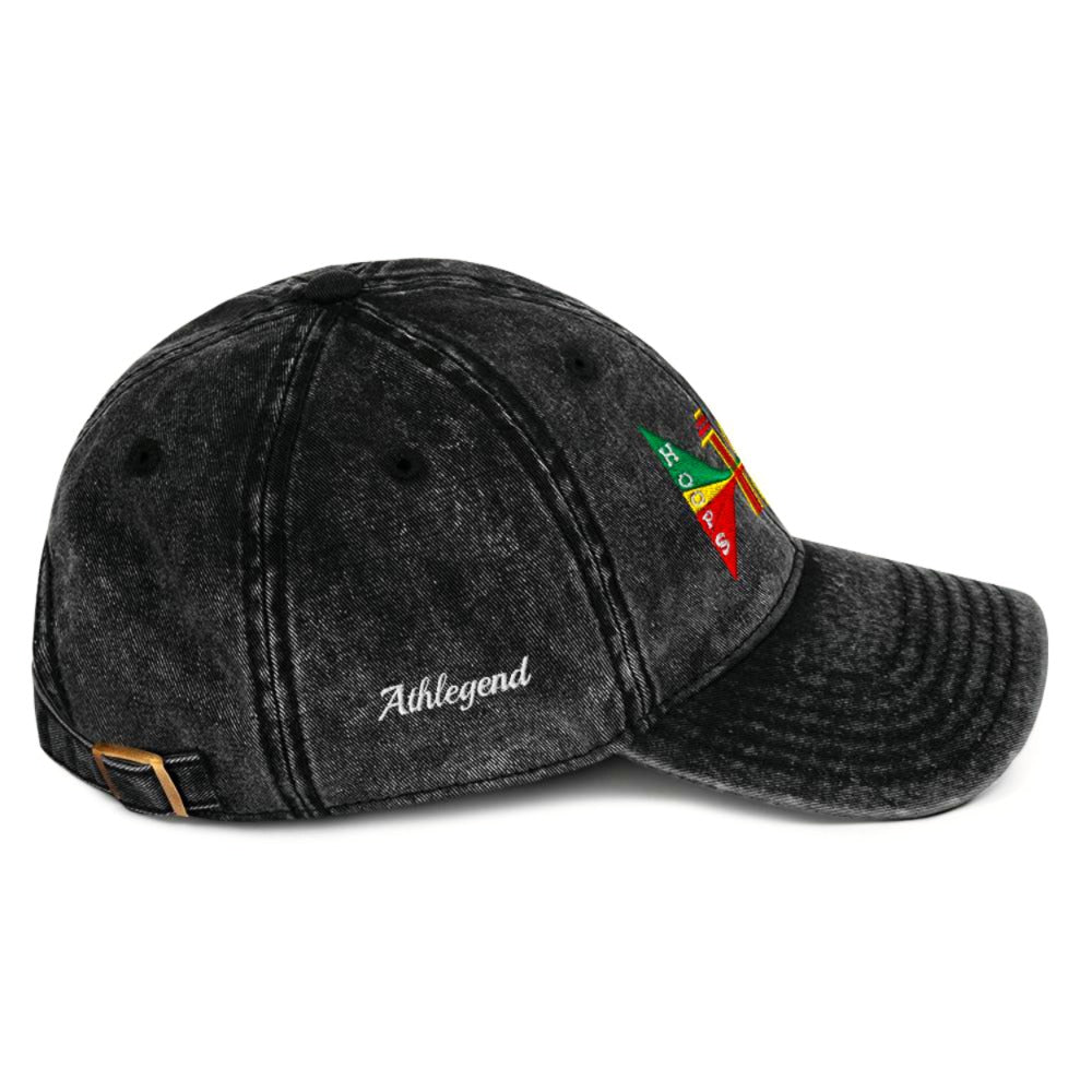 Athlegend Retro Hoops Vintage Cotton Twill Cap