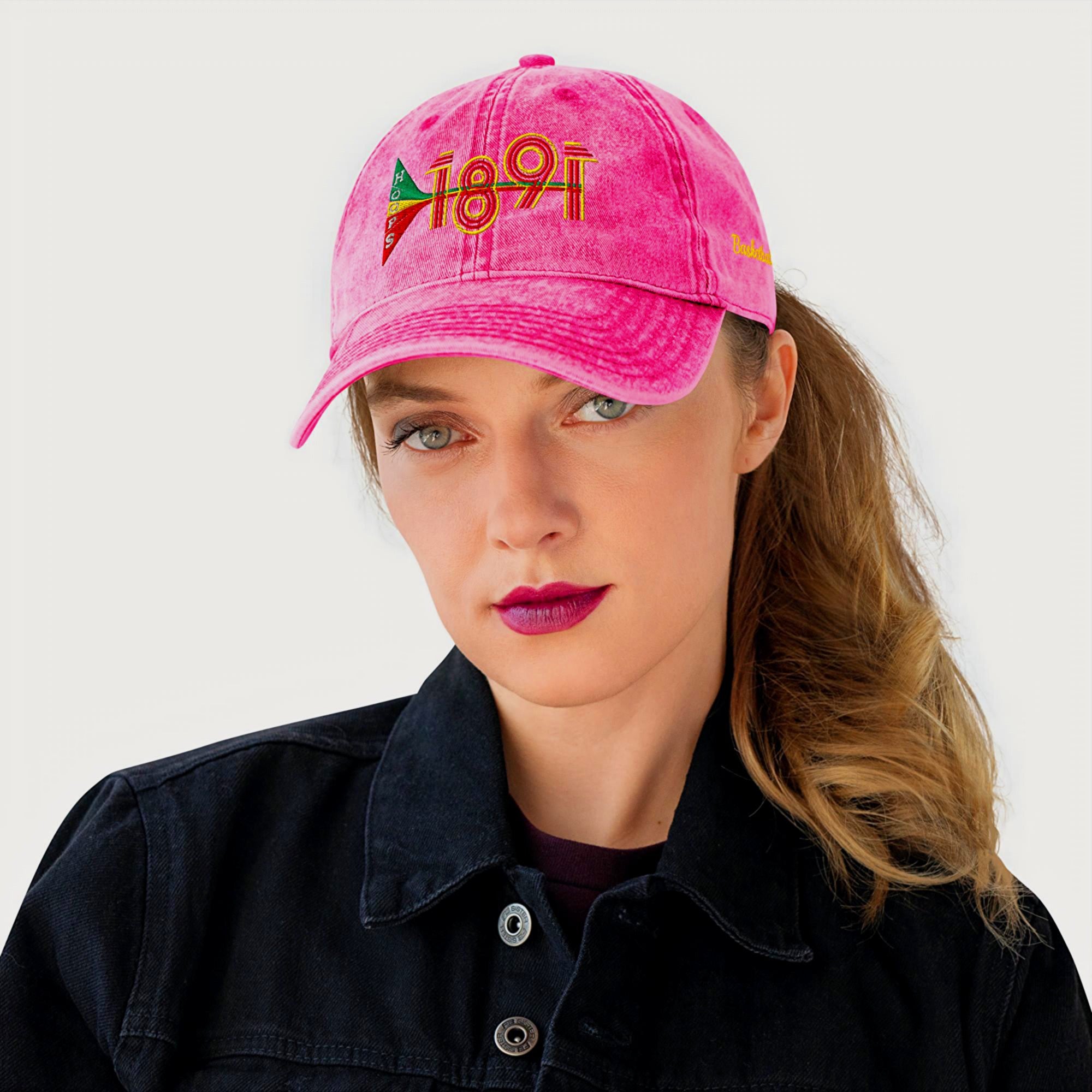 Athlegend Retro Hoops Vintage Cotton Twill Cap