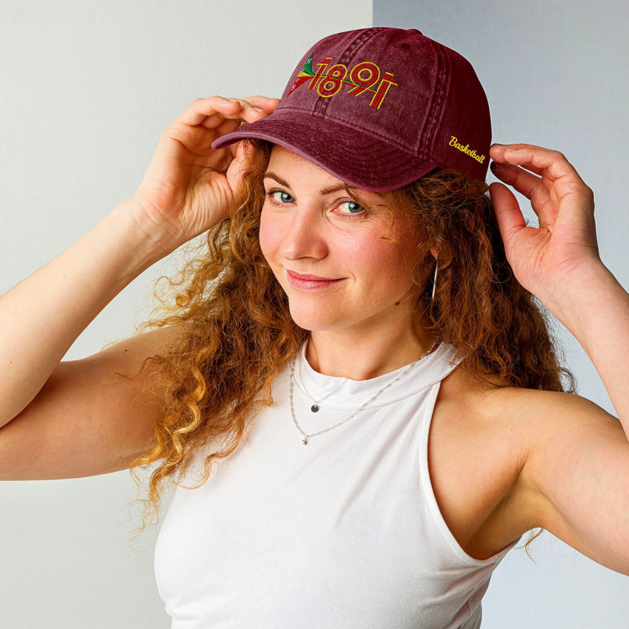 Athlegend Retro Hoops Vintage Cotton Twill Cap