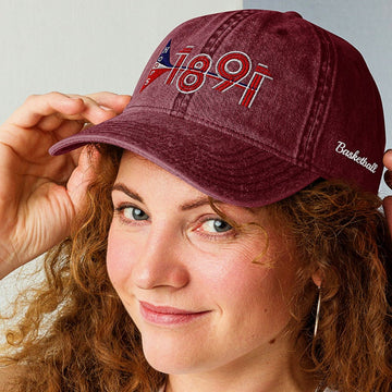 Athlegend Retro Hoops Vintage Cotton Twill Cap