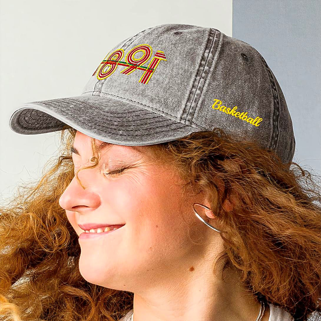 Athlegend Retro Hoops Vintage Cotton Twill Cap