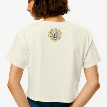 Athlegend 'Da Babe' Retro Women’s crop top tee