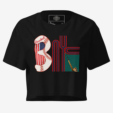 Athlegend 'Da Babe' Retro Women’s crop top tee