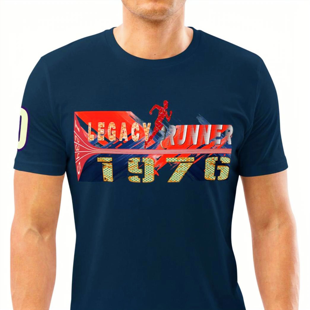 Athlegend Legacy Runner Unisex Organic Cotton T-Shirt