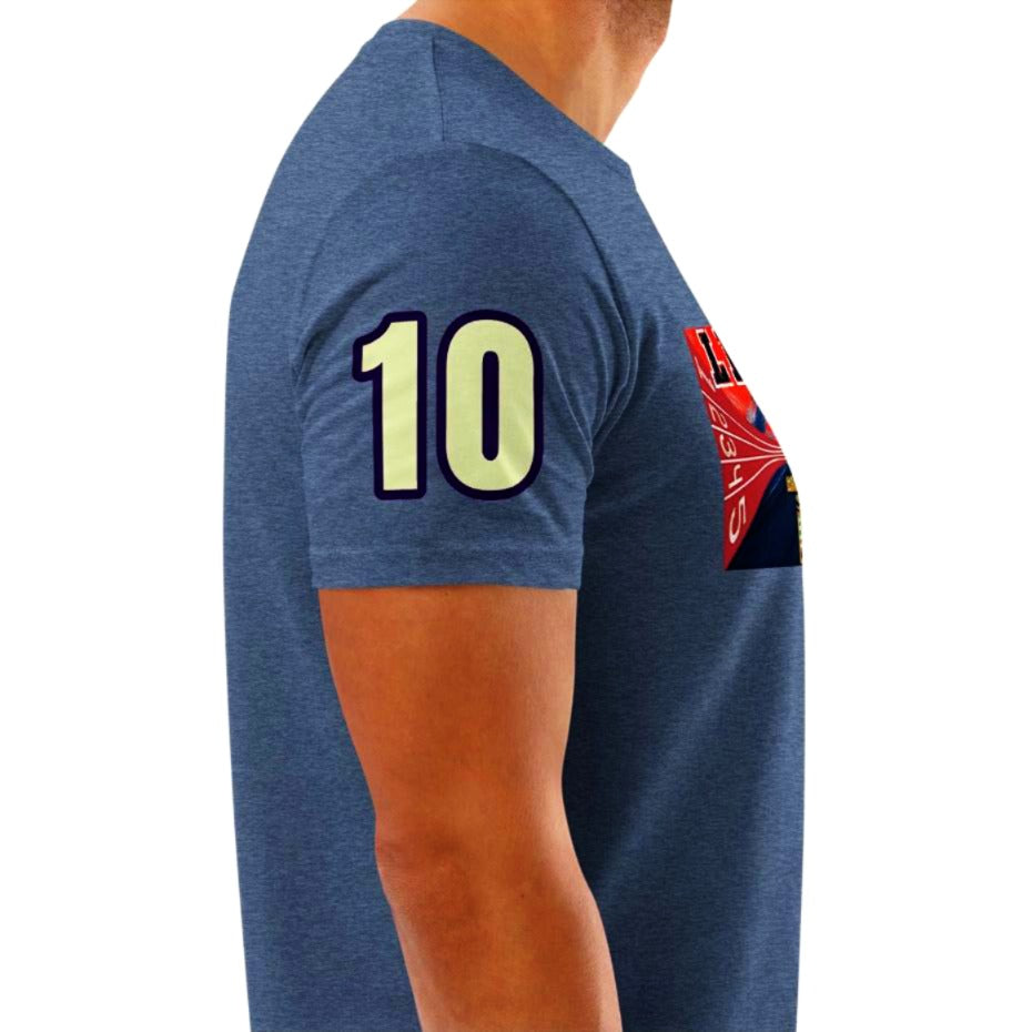 Athlegend Legacy Runner Unisex Organic Cotton T-Shirt