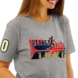 Athlegend Legacy Runner Unisex Organic Cotton T-Shirt