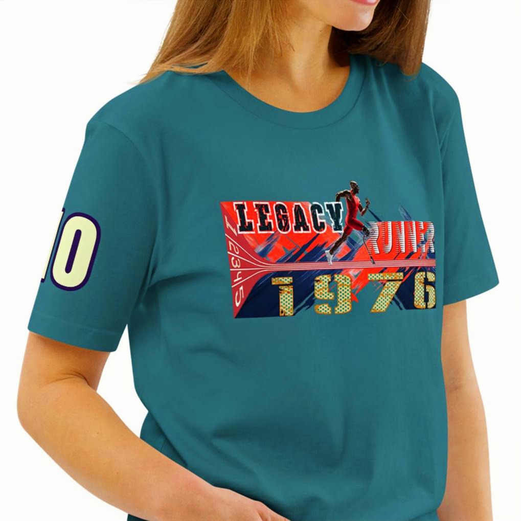 Athlegend Legacy Runner Unisex Organic Cotton T-Shirt