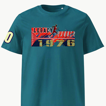 Athlegend Legacy Runner Unisex Organic Cotton T-Shirt
