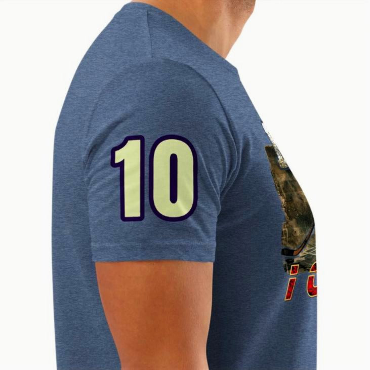 Athlegend Ice Age Retro Unisex Organic T-Shirt