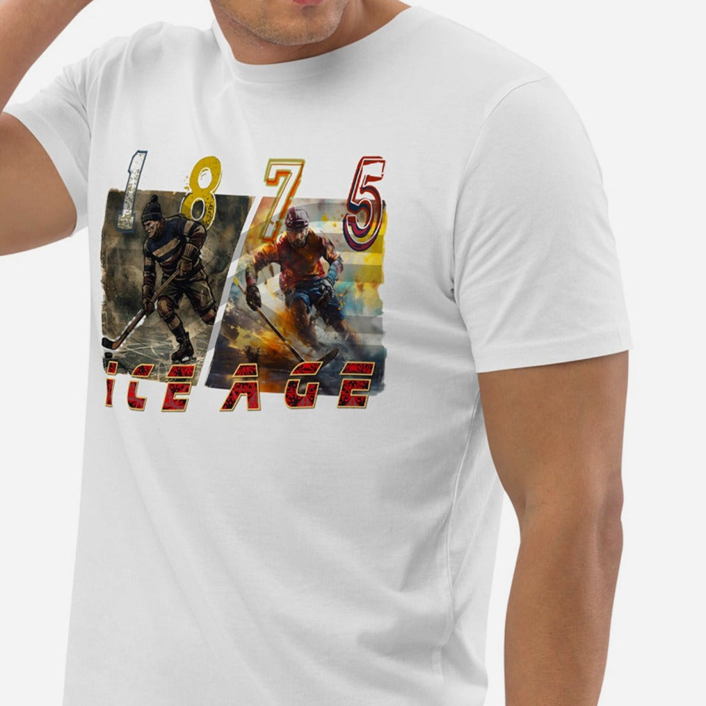 Athlegend Ice Age Retro Unisex Organic T-Shirt
