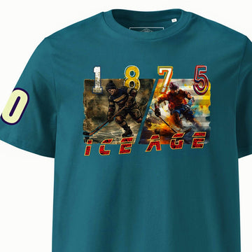 Athlegend Ice Age Retro Unisex Organic T-Shirt