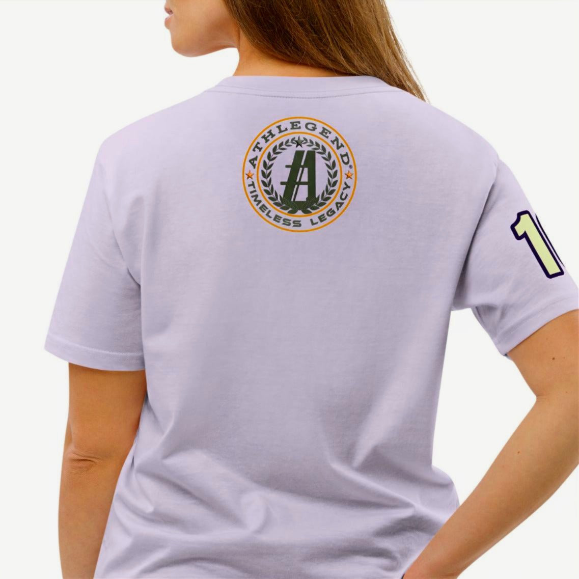 Athlegend Retro Speed Racer Unisex Organic Cotton T-Shirt