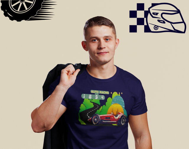 Athlegend Racing City Unisex organic cotton t-shirt