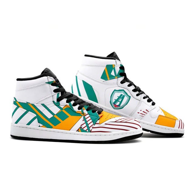 Athlegend Abstract Retro Unisex High Top Sneaker