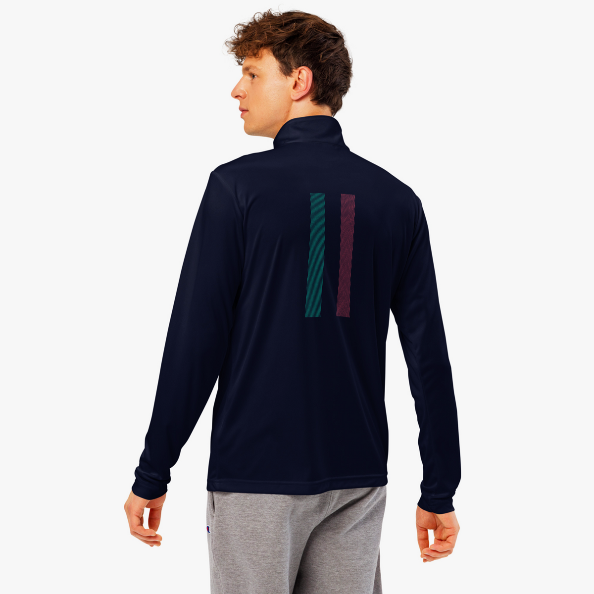 Athlegend Regal City Retro Lightweight quarter-zip pullover