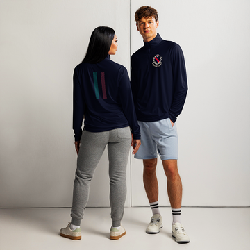 Athlegend Regal City Retro Lightweight quarter-zip pullover