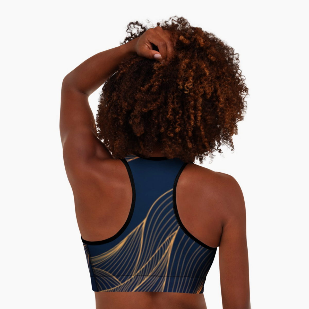Athlegend Golden Flow Women's Padded Sports Bra