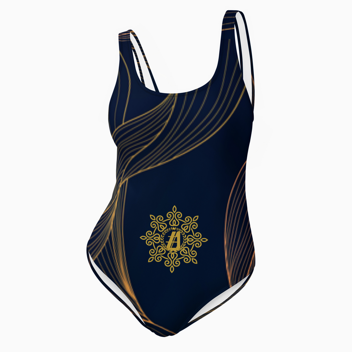 Athlegend Classic Floral Flow Ladies One-Piece Swimsuit