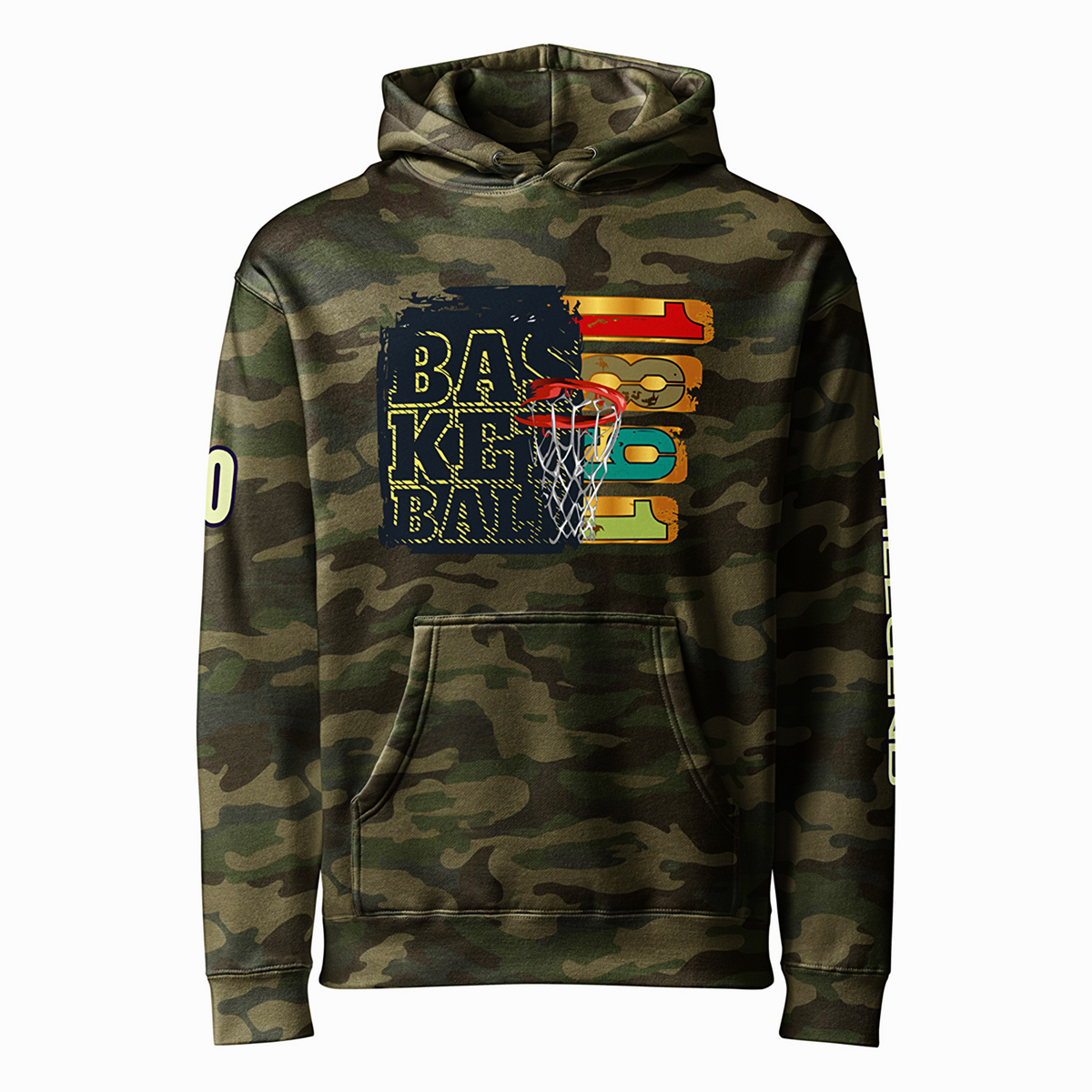 Athlegend Retro Roots Unisex Hooded Sweatshirt