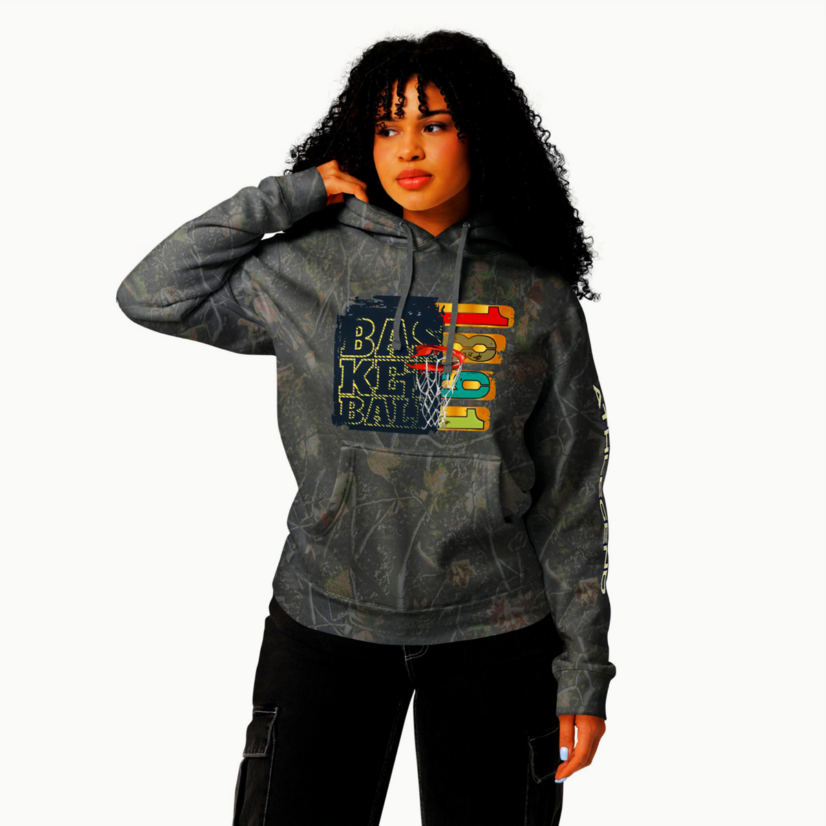 Athlegend Retro Roots Unisex Hooded Sweatshirt