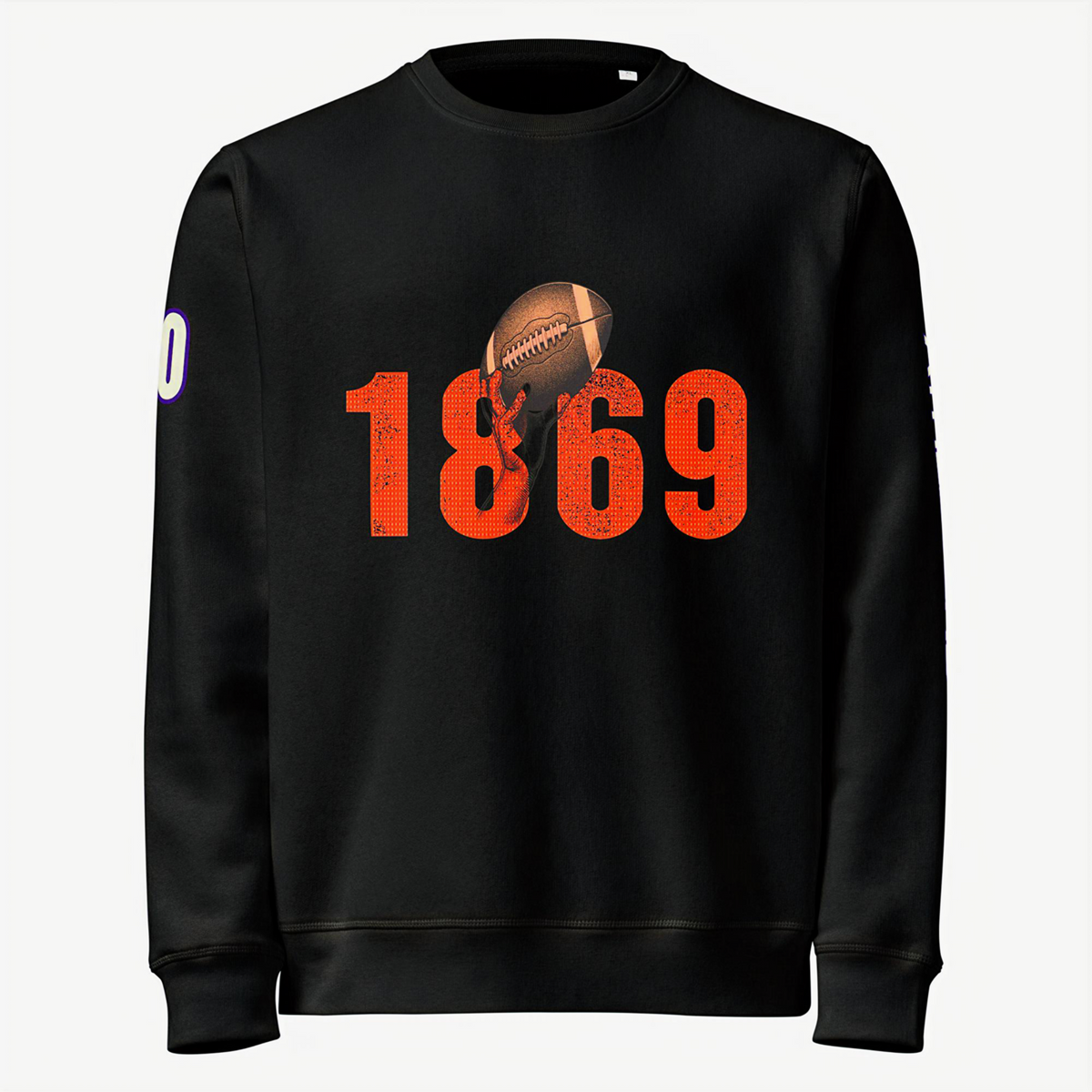 Athlegend Football Fever Unisex Retro organic mid-weight sweatshirt